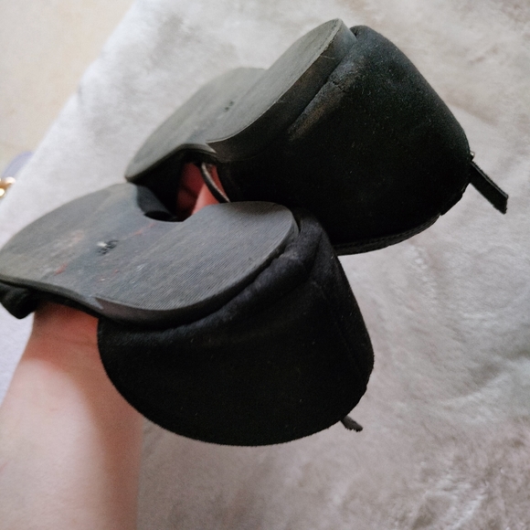 Embellished Faux Suede Pumps - Picture 16 of 16